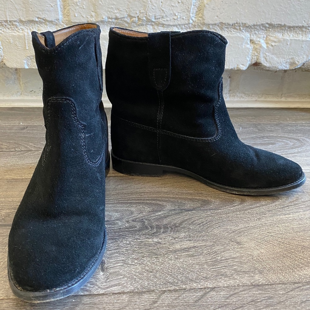 Isabel Marant Suede Crisi Boot - Size 39
